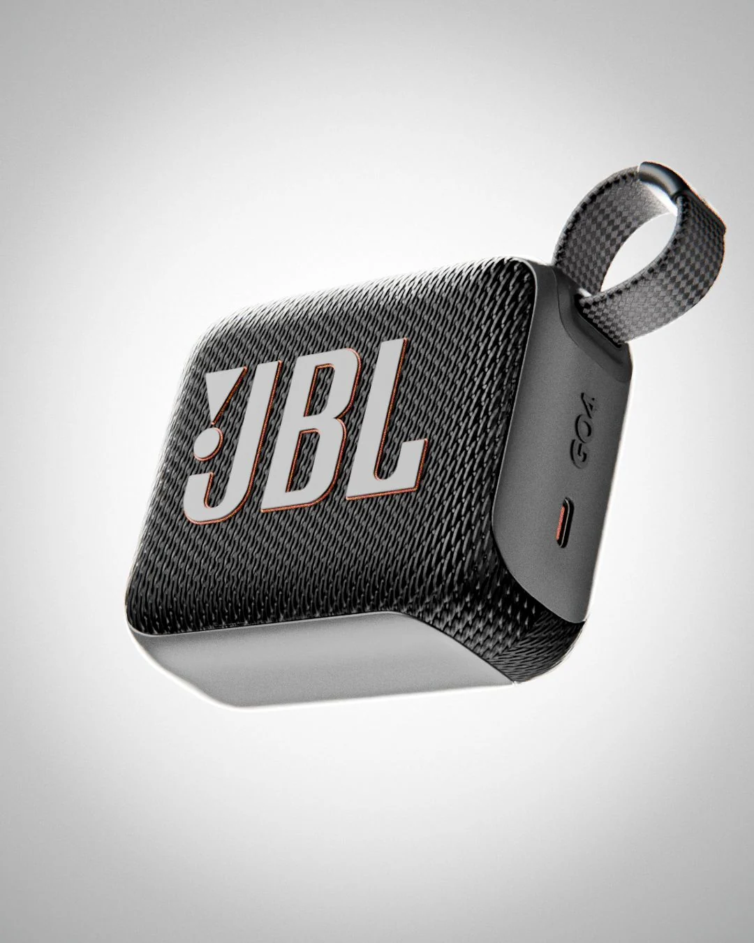 JBL Go 4 speaker 3D render