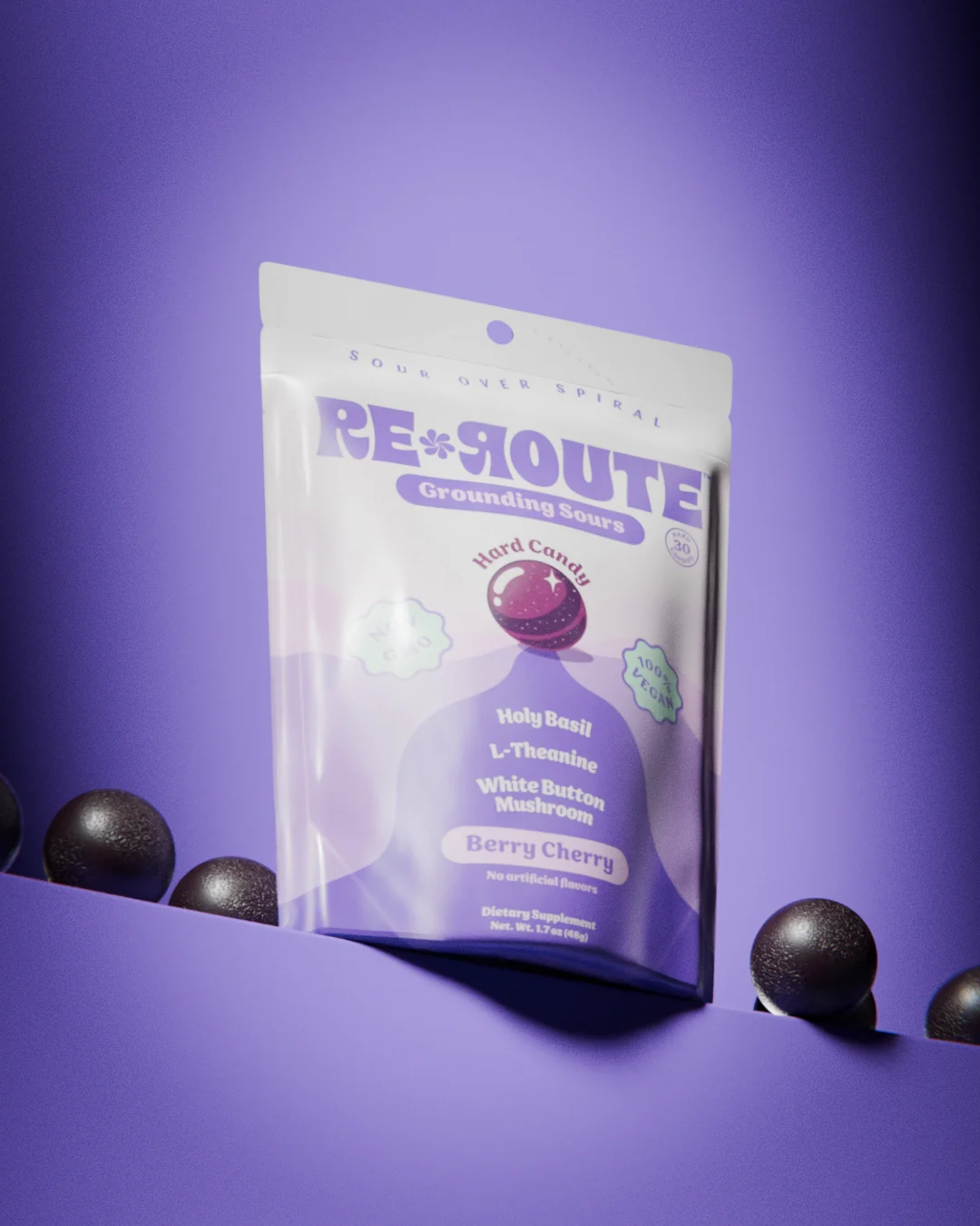 Re-Route hard candy 3D render
