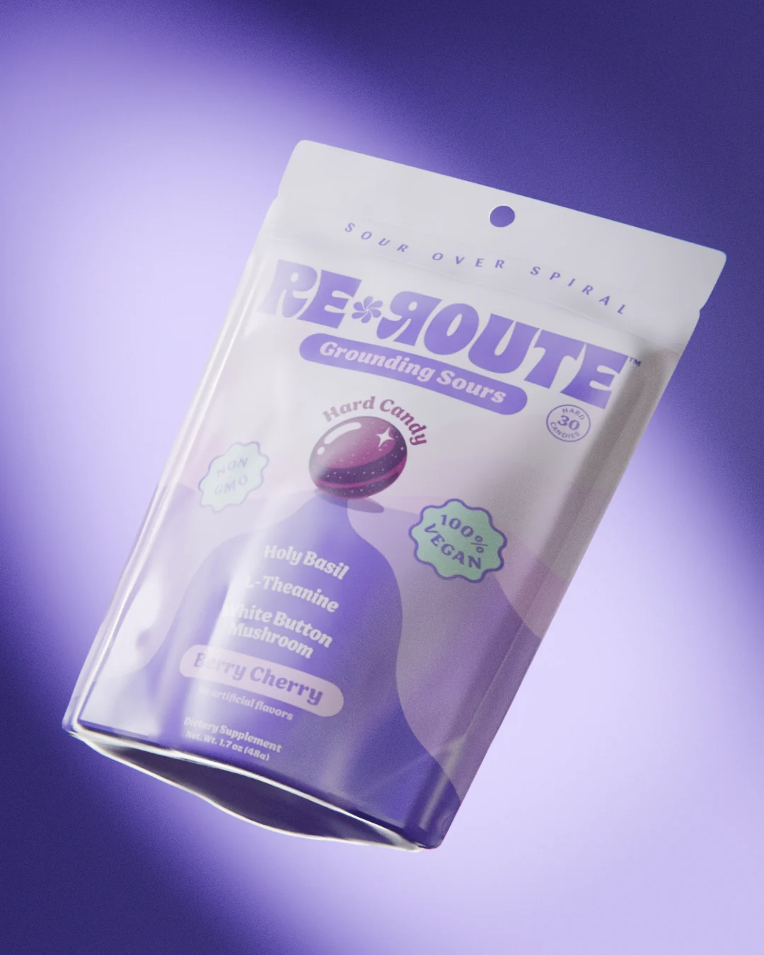 Re-Route hard candy 3D render